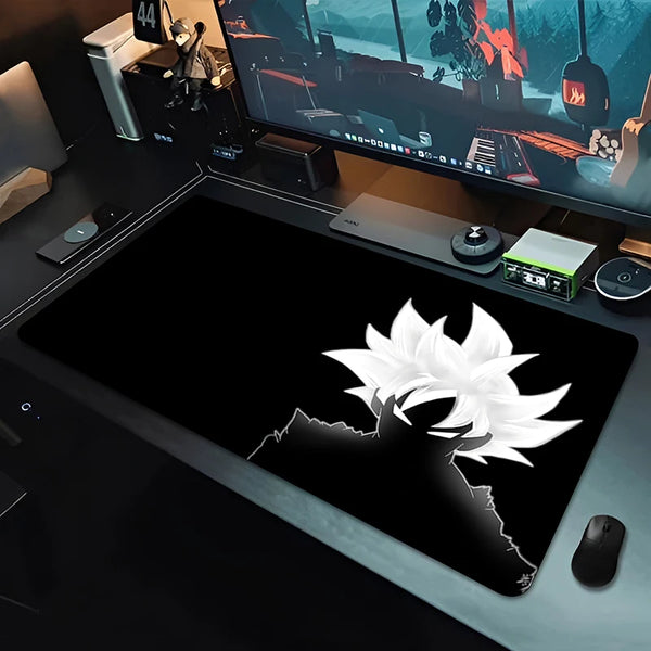 DBZ Black Anime Mouse Pad Dragon Ball Large PC Computer Desk Mat