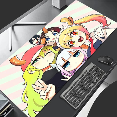 Mouse Pad Gamer Keyboard Mousepad M-iss K-obayashis Dragon Maid