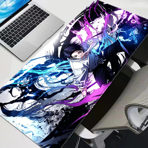 HD Anime Purple Mouse Pads Yuta Okkotsu Gaming Keyboard Rug Laptop
