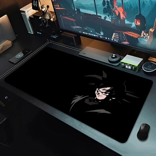 DBZ Black Anime Mouse Pad Dragon Ball Large PC Computer Desk Mat