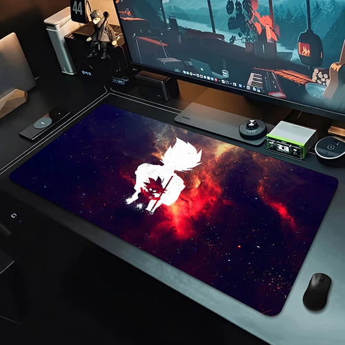 DBZ Black Anime Mouse Pad Dragon Ball Large PC Computer Desk Mat