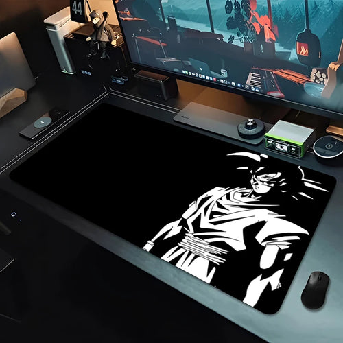 DBZ Black Anime Mouse Pad Dragon Ball Large PC Computer Desk Mat