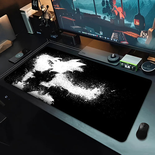 DBZ Black Anime Mouse Pad Dragon Ball Large PC Computer Desk Mat