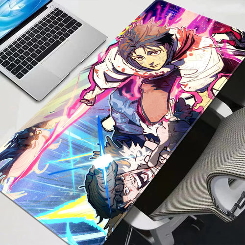 HD Anime Purple Mouse Pads Yuta Okkotsu Gaming Keyboard Rug Laptop