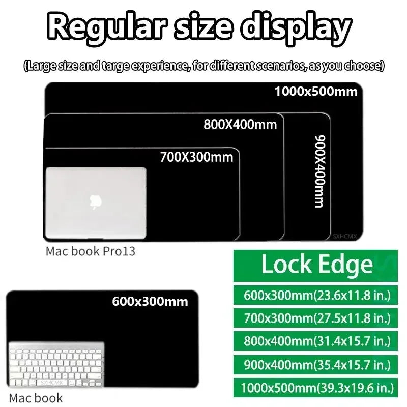 Mouse Pad PC Non Slip Rubber Cute Mousepad Laptop Gamer Cabinet