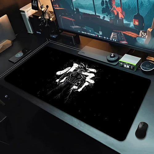 DBZ Black Anime Mouse Pad Dragon Ball Large PC Computer Desk Mat