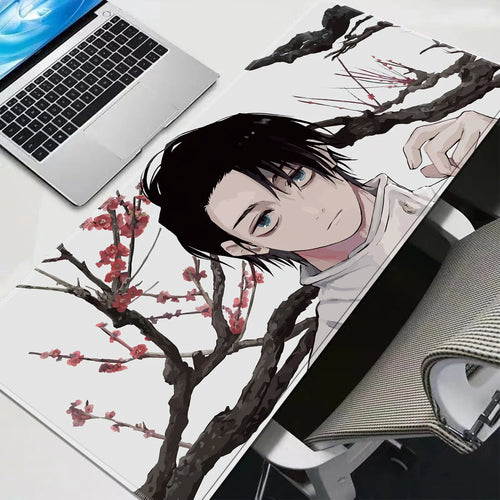 HD Anime Purple Mouse Pads Yuta Okkotsu Gaming Keyboard Rug Laptop