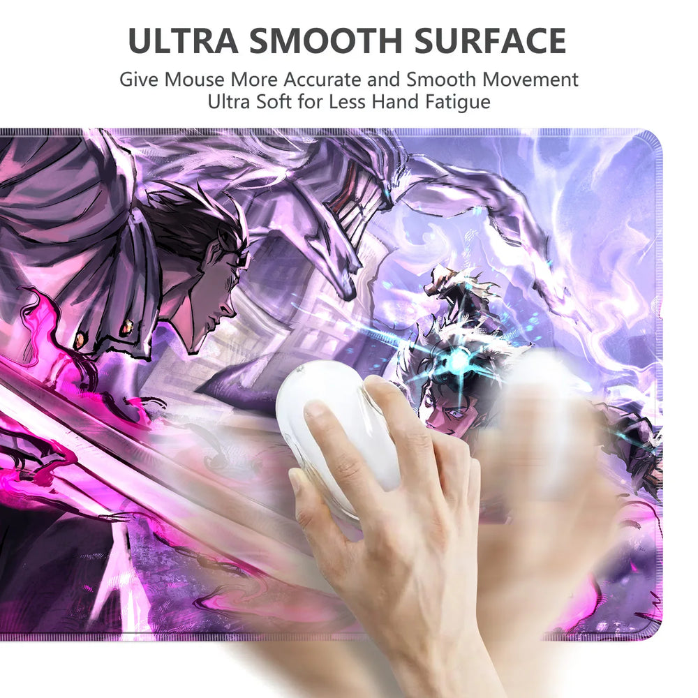HD Anime Purple Mouse Pads Yuta Okkotsu Gaming Keyboard Rug Laptop